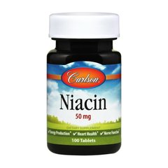 Niacin 50 mg 100 tab