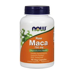 Maca 750 mg raw 90 veg caps