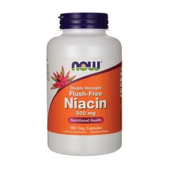 Flush-Free Niacin 500 mg Double Strength 180 veg caps