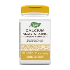 Calcium Mag & Zinc 100 caps