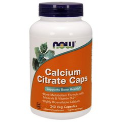 Calcium Citrate Caps 240 veg caps