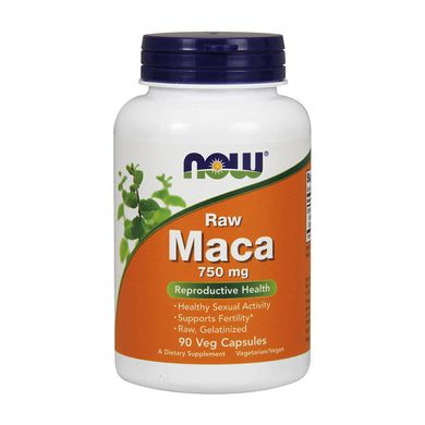 Maca 750 mg raw 90 veg caps