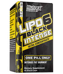 Lipo 6 Black Ultra Concentrate Int. 60 black-caps