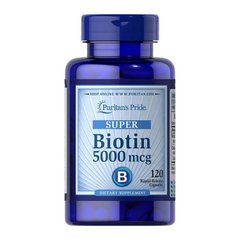 Biotin 5000 mcg 120 caps