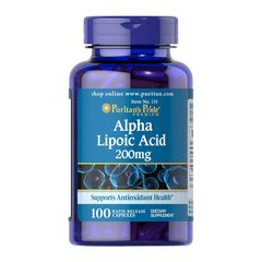 Alpha Lipoic Acid 200 mg 100 caps