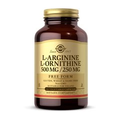 L-Aginine L-Ornithine 500/250 100 veg caps