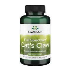 Cat's Claw 500 mg Full Spectrum 100 caps