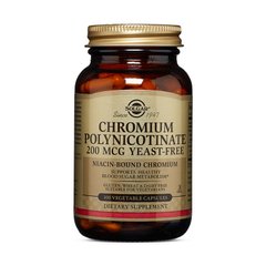 Chromium Polynicotinate 200 mcg 100 veg caps