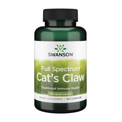 Cat's Claw 500 mg Full Spectrum 100 caps