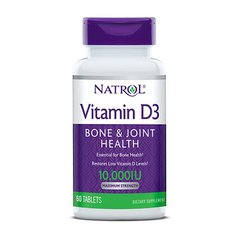 Vitamin D3 10000 IU 60 tabs
