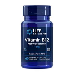 Vitamin B-12 methylcobalamin 1 mg 60 veg lozenges