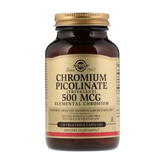 Chromium Picolinate 500 mcg 120 veg caps