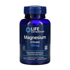 Magnesium Citrate 100 mg 100 veg caps