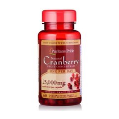 Cranberry 25,000 mg fruit concentrate One Per Day 60 caps