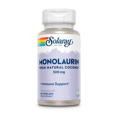 Monolaurin 500 mg (immune system support) 60 veg caps
