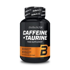 Caffeine + Taurine 60 caps