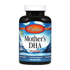 Mother's DHA 500 mg 120 soft gels