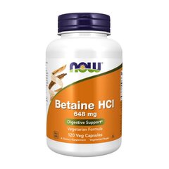 Betaine HCL 648 mg 120 caps