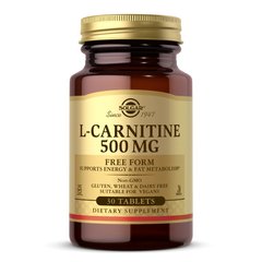 L-Carnitine 500 mg 30 tabs