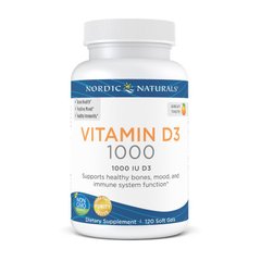 Vitamin D3 1000 IU 120 soft gels