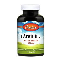 L-Arginine Free-Form Amino Acid 675 mg 90 caps