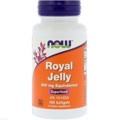 Royal Jelly 300 mg Eguivalency 100 softgels