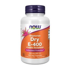 Dry E-400 (268 mg) vegetarian 100 veg caps