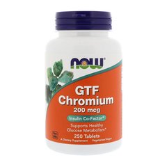 GTF Chromium 200 mcg 250 tab