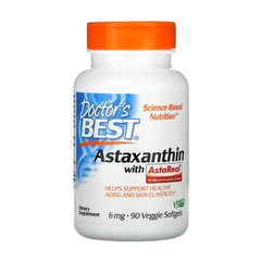 Astaxanthin with Asta Real 6 mg 90 veg softgels