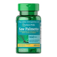 Saw Palmetto 160 mg 60 softgels