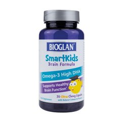 Smartkids Omega-3 High DHA Brain Formula 30 chew caps