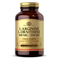 L-Aginine L-Ornithine 500/250 50 veg caps