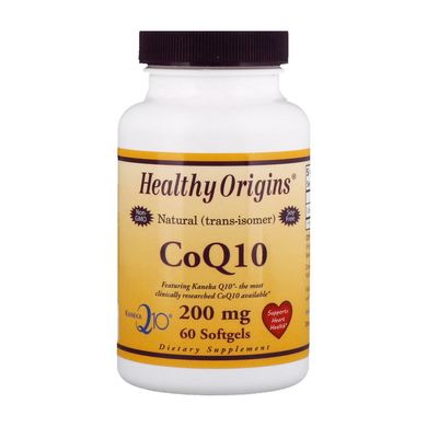 CoQ10 200 mg 60 softgels