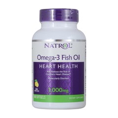 Omega-3 Fish Oil 1,000 mg 60 softgels