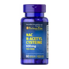 NAC N-Acetyl Cysteine 600 mg 60 caps