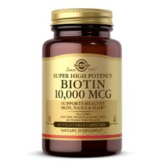 Biotin 10,000 mcg 60 veg caps