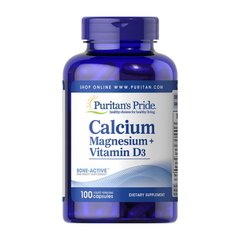 Calcium Magnesium + Vitamin D3 100 caps