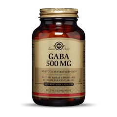 GABA 500 mg 100 veg caps