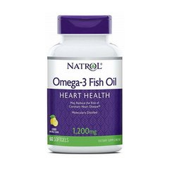Omega-3 Fish Oil Heart Heath 1200 mg 60 softgels