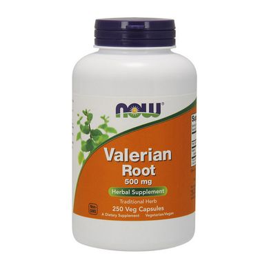 Valerian Root 500 mg 250 veg caps