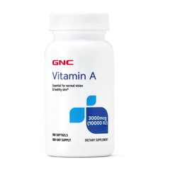 Vitamin A 3000 mcg (10000 IU) 180 sgels