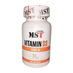 Vitamin D3 3000 IU (75 mcg) 120 softgels