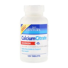 Calcium Citrate maximum + D3 120 tabs