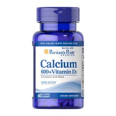 Calcium 600+ Vitamin D3 60 caplets