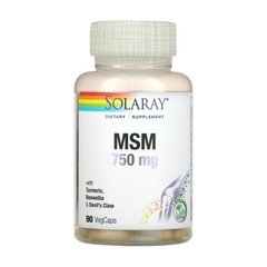 MSM 750 mg 90 veg caps