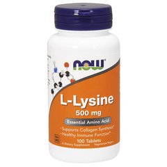L-Lysine 500 mg 100 tabs