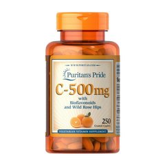 Vitamin C-500 mg with Bioflavonoids and Wild Rose Hips 250 caplets