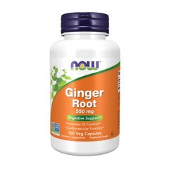 Ginger Root 550 mg 100 veg caps