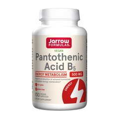Pantothenic Acid B5 500 mg 100 caps