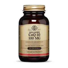 CoQ-10 100 mg megasorb 90 softgels